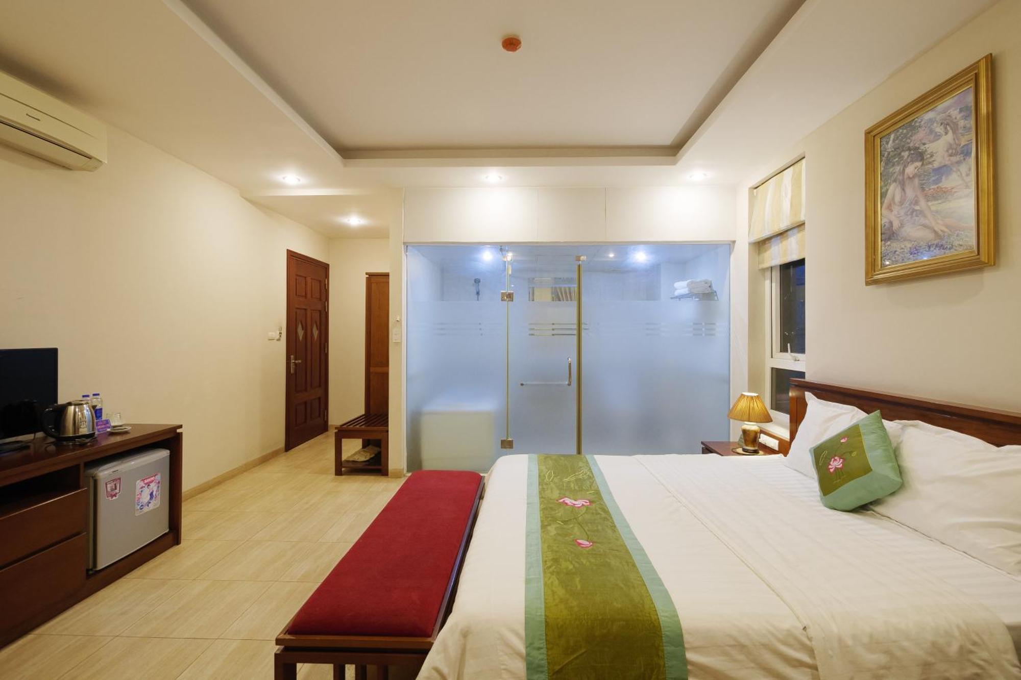 Ngan Ha Hotel Long Bien Hanoi Buitenkant foto
