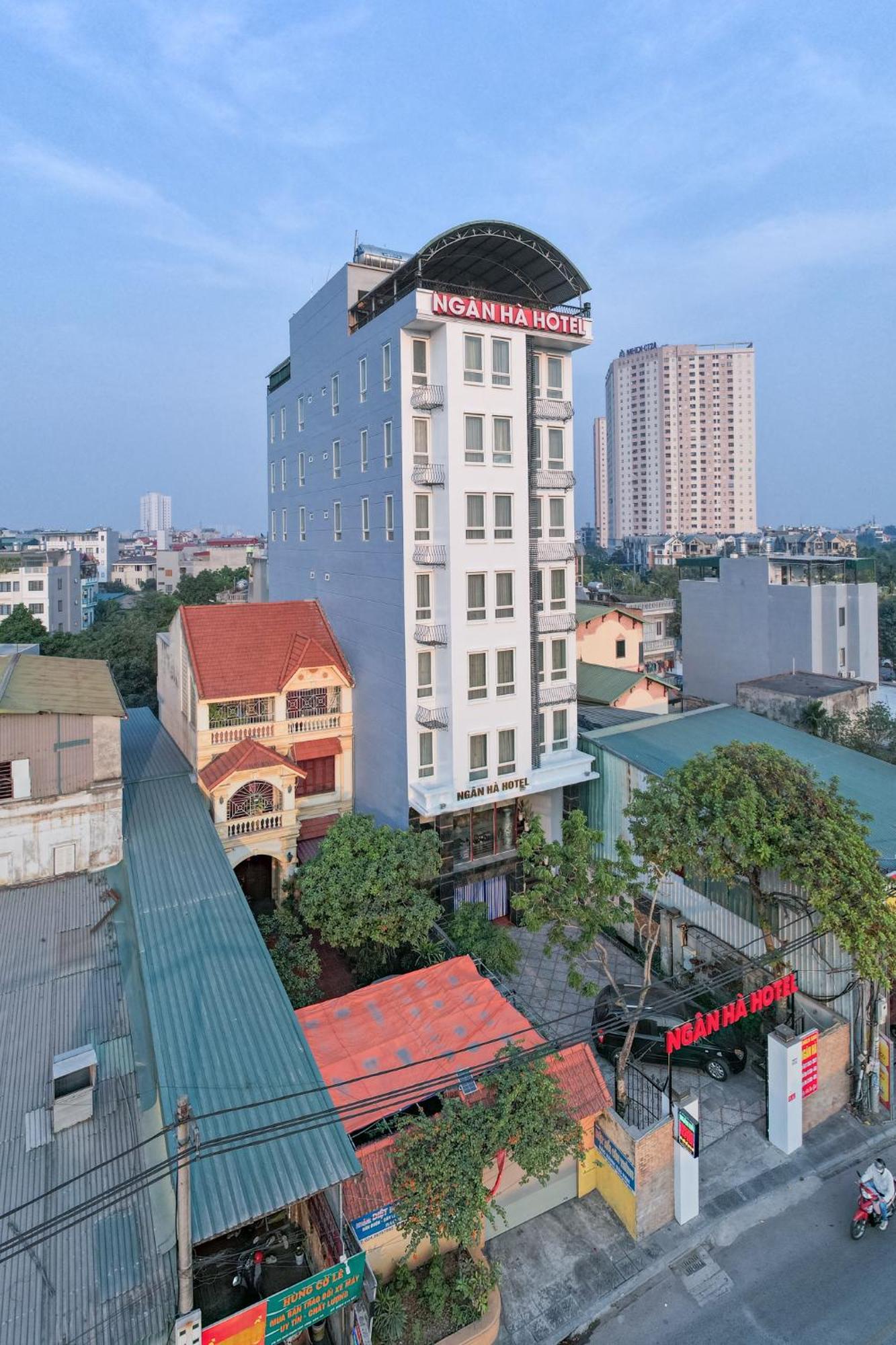 Ngan Ha Hotel Long Bien Hanoi Buitenkant foto