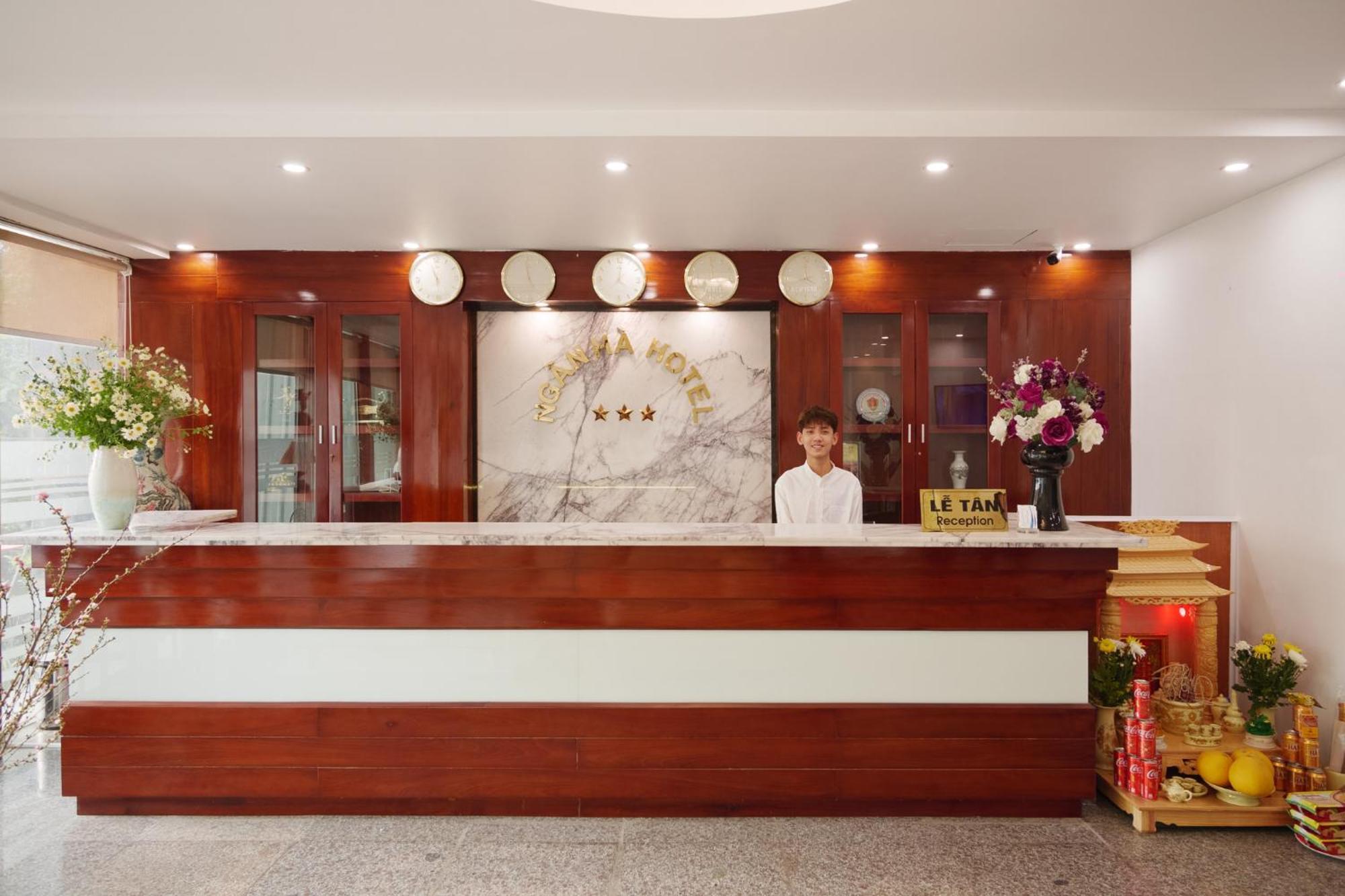 Ngan Ha Hotel Long Bien Hanoi Buitenkant foto